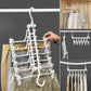 Space Saver Magic Hanging Clothes Hanger Rack