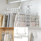 Space Saver Magic Hanging Clothes Hanger Rack